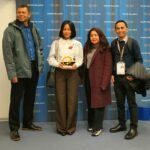 IMG_20230124_143614 Amelia Rachim bersama Kepala ITPC Milan, Sri Bimo Adhi Yudhono, Atase Perdagangan KBRi Roma Silvi C. Sumanti dan Wakil Kepala ITPC Milan, Sumardi.