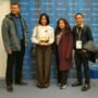 Amelia Rachim bersama Kepala ITPC Milan, Sri Bimo Adhi Yudhono, Atase Perdagangan KBRi Roma Silvi C. Sumanti dan Wakil Kepala ITPC Milan, Sumardi.